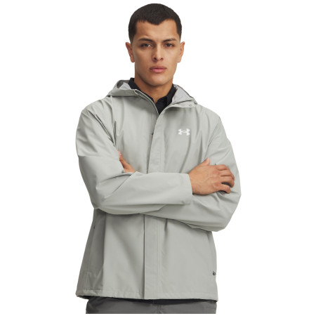 Chaqueta de hombre Under Armour M Cloudstrike Jacket gris Titanium / / White