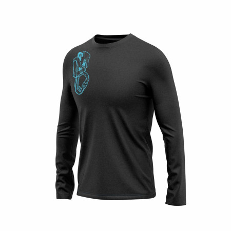 Camiseta de hombre Northfinder Briggs negro