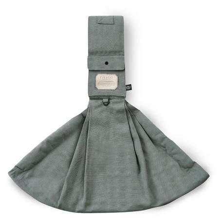 Mochila para perro FikaGo Sling gris Quiet Stone