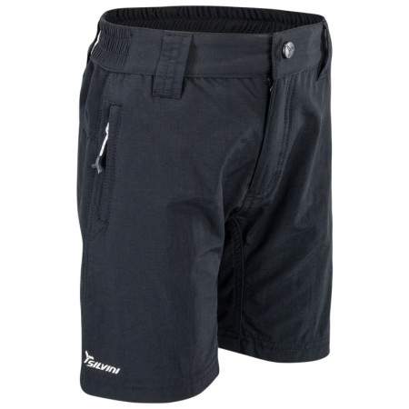 Pantalones cortos para niños Silvini Arvo negro black-white