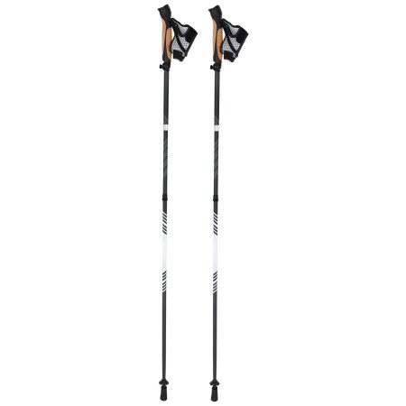 Bastones de carrera de senderos Warg Carbon Trailrunner 130 negro black
