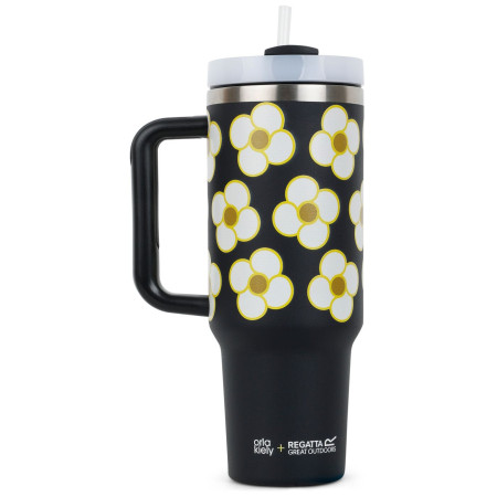 Taza térmica Regatta Orla Insulated Mug negro/marrón SpinFlwrYllw