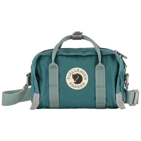 Bolsa de hombro Fjällräven Kånken Koncept Crossbody verde Teal-Frost Green