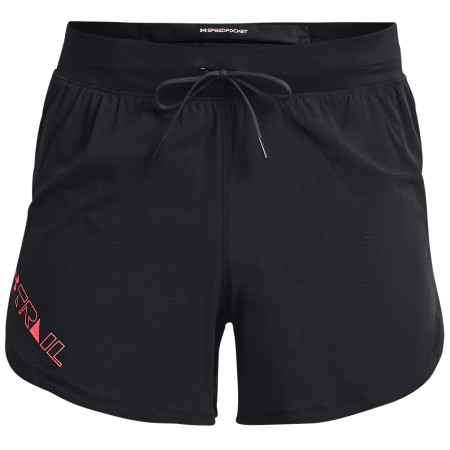 Pantalones cortos de hombre Under Armour SpeedPocket Trail Short negro Black / / Beta