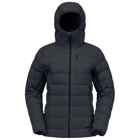 Chaqueta de plumón para mujer Norrona femund down700 Zip Hood negro Caviar Black