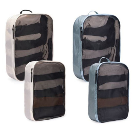 Juego de organizadores Thule Packing cube set L gris/blanco bílá/Pond Gray