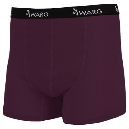 Calzoncillos bóxer para hombre Warg Merino 165 burdeos Wine