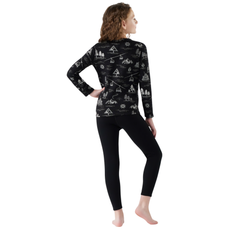 Camiseta funcional para niños Smartwool Kids' Classic Thermal Merino Base Layer Crew