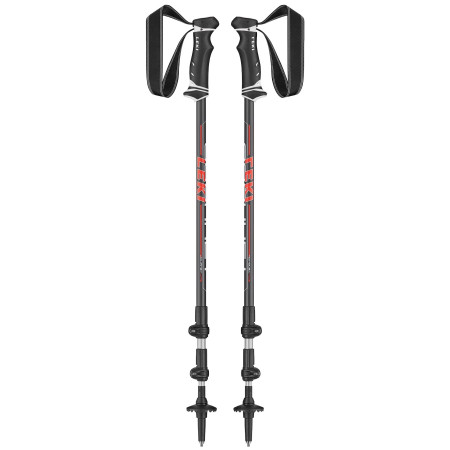 Bastones de senderismo Leki Journey Lite rojo RedWhite