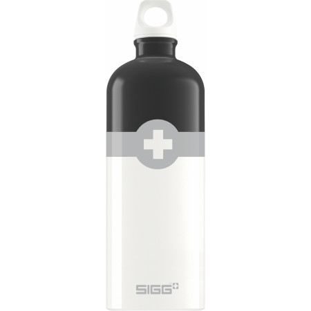 Botella Sigg Swiss Logo 1 l negro