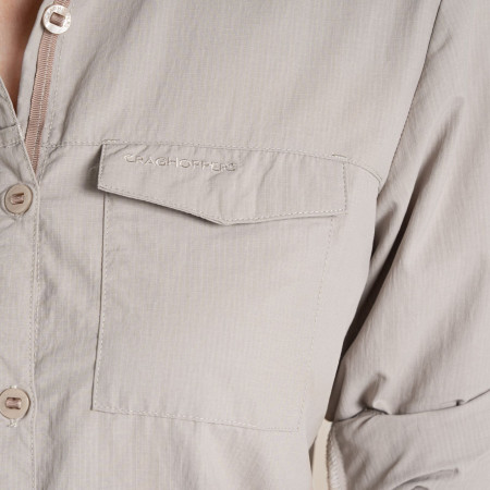 Camisa de mujer Craghoppers NosiLife Adventure Long Sleeved Shirt III