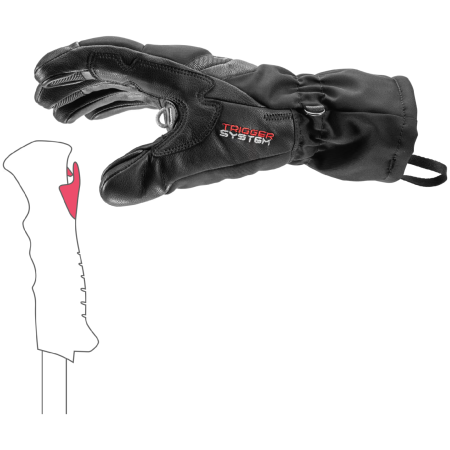 Guantes de esquí para mujer Leki Griffin Base 3D Women