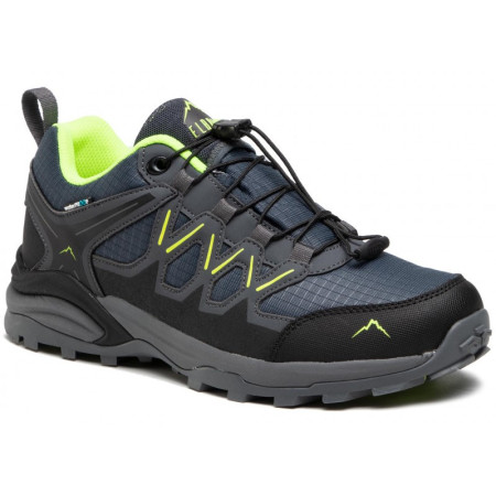 Calzado de hombre Elbrus Euberen Low Wp gris DarkGray/Black/Lime