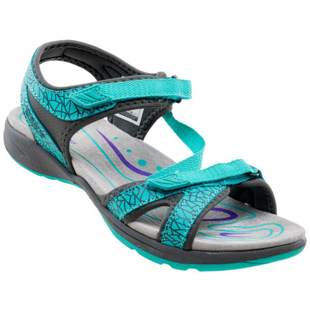 Sandalias de mujer Elbrus Madaka wo's turquesa Turquoise/MidGrey/Purple
