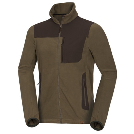 Sudadera de hombre Northfinder Maurice verde oscuro 349olive