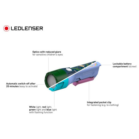 Linterna Ledlenser Kidbeam4