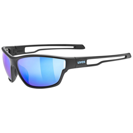 Gafas de sol Uvex Sportstyle 806 negro/azul Black Matt/Mir.Blue