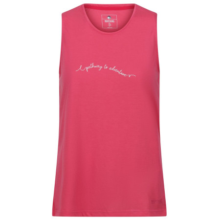 Camiseta sin mangas para mujer Regatta Freedale II rojo Fruit Dove