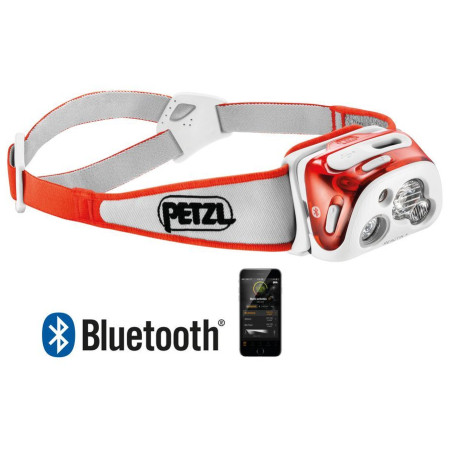 Linterna frontal Petzl Reactik+ naranja