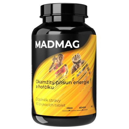 Comprimidos de magnesio Isostar Madmag 60 ks