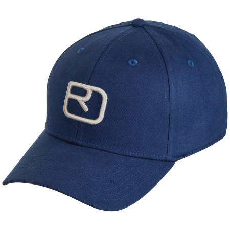 Gorra Ortovox Logo Flex Cap azul Blue Nunatak