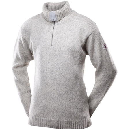 Jersey Devold Nansen Zip Neck gris