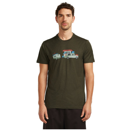 Camiseta de hombre Icebreaker Men Merino 150 Tech Lite SS Tee Transportage