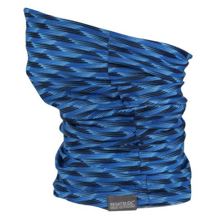 Cuello multiuso Regatta Multitube Printed azul/negro SkyBlueLines