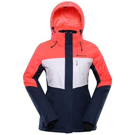 Chaqueta de invierno para mujer Alpine Pro Sardara 5 rosa/blanco