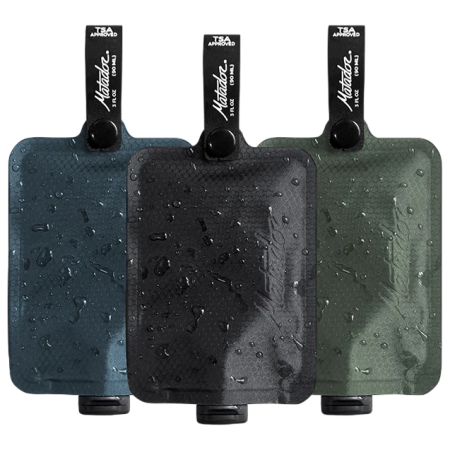 Gadget de viaje Matador FlatPak Toiletry Bottle (3 pk) mix1 Blue, Green, Black