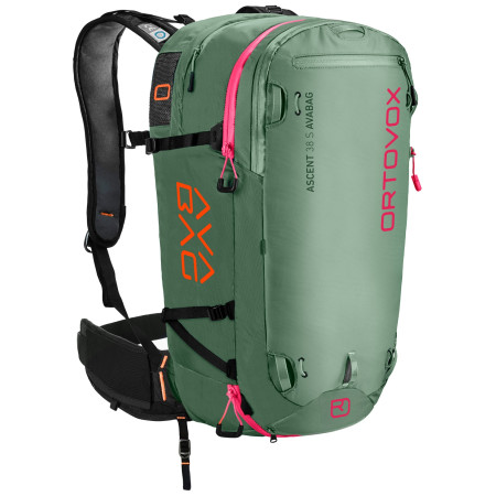 Mochila antiavalancha Ortovox Ascent 38 S Avabag Kit verde GreenIsar