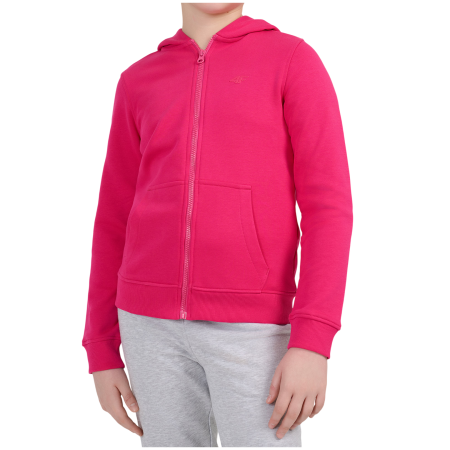 Sudadera para niños 4F Sweatshirt F2765 Hot Pink rosa Hot Pink