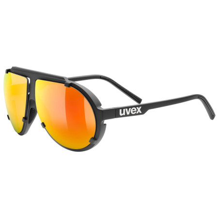 Gafas de sol Uvex Esntl Pina negro Black Matt / Mirror Red