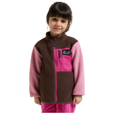 Sudadera para niños Didriksons Anten Kids Fullzip 2 Oyster Pink
