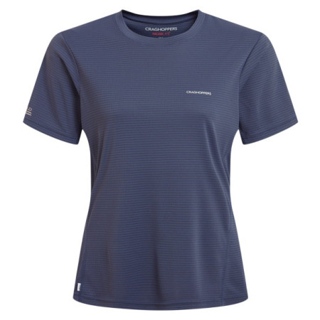 Camiseta funcional de mujer Craghoppers NosiLIfe SolarShield+ SS T-Shirt gris oscuro Anthracite