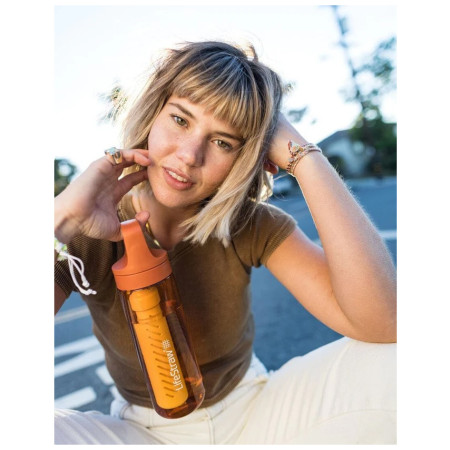 Botella con filtro LifeStraw Go 2.0 Water Filter Bottle 1L