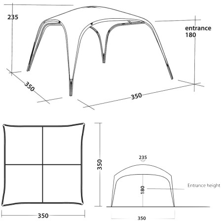 Carpa de fiesta Outwell Event Lounge L