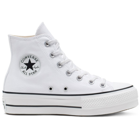 Calzado de mujer Converse Chuck Taylor All Star Lift Mid blanco WHITE
