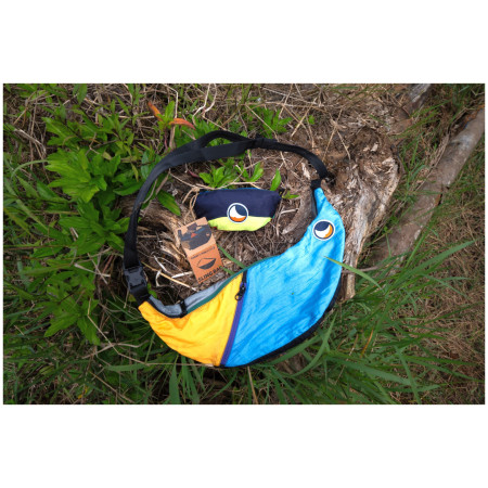 Riñonera Ticket to the moon Upcycled Sling Bag Unique Edition