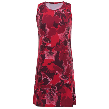 Vestido de mujer Alpine Pro Coleena 2 rojo ANEMONE VARIANTA PE