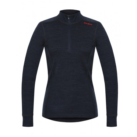 Sudadera de mujer Husky Aron zip L (2022) negro/azul