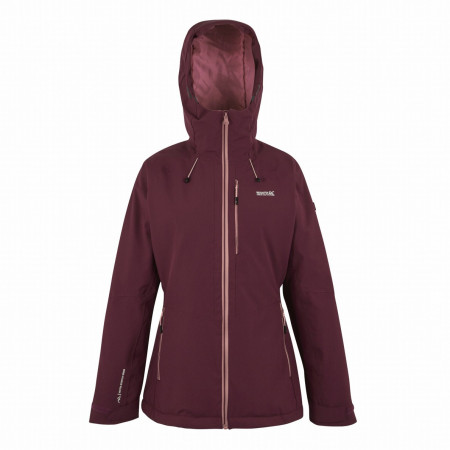 Chaqueta de mujer Regatta Women’s Highton Stretch Padded Jacket burdeos Dark Pimento
