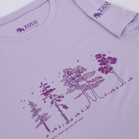 Camiseta de mujer Zulu Bambus Nature 210 Short