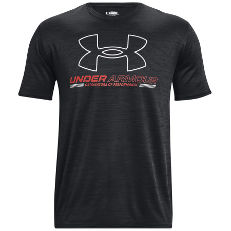 Camiseta funcional de hombre Under Armour Training Vent Graphic SS negro Black / Beta / White
