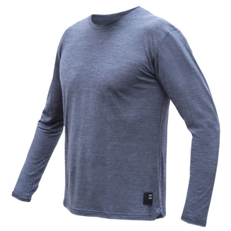 Camiseta de hombre Sensor Merino Lite azul mottled blue
