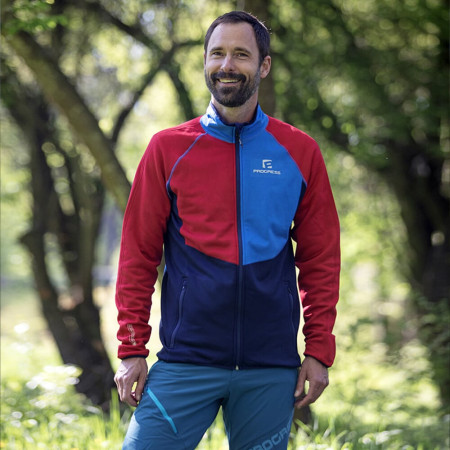 Sudadera funcional de hombre Progress Glacier