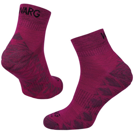 Calcetines Warg Endurance Merino Mid violeta Fuchsia