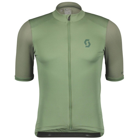 Maillot de ciclismo de hombre Scott M's Endurance 10 s/sl verde frost green/smoked green