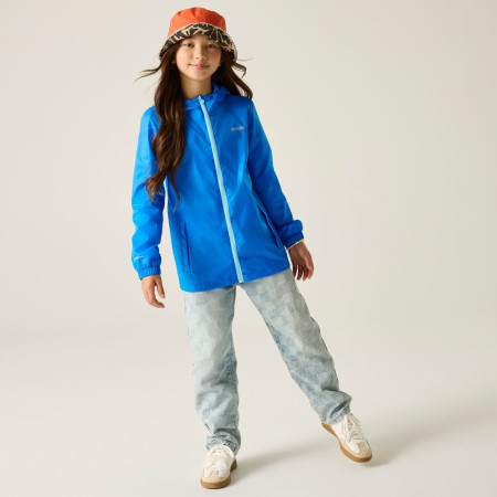 Chaqueta para niños Regatta Kids’ Pack-It Jacket III Sonic Blue