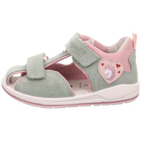 Sandalias para niños Superfit Boomerang Green verde GRÜN